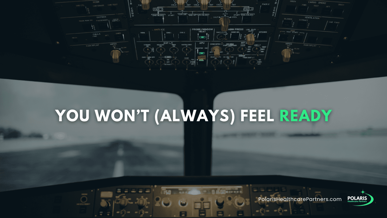 You won't always feel ready.